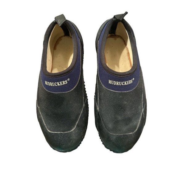 Mudruckers Mud Barn Garden Waterproof Shoes Boots Unisex US Size W 7 M 6‎ VGUC - Picture 1 of 6